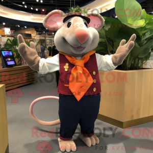 Peach Ratatouille mascot...