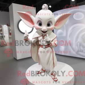 White Elf mascot costume...