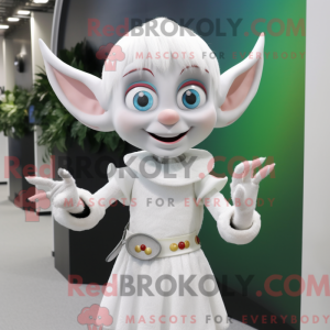White Elf mascot costume...