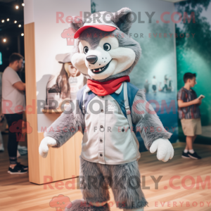 Ulve maskot kostume...