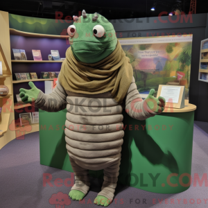 Olive Trilobite mascot...
