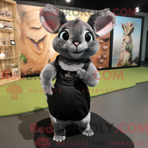 Black Chinchilla mascot...
