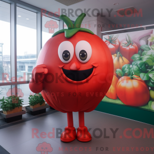Red Tomato-mascottekostuum...