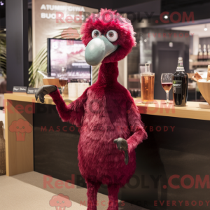 Maroon struds maskot...