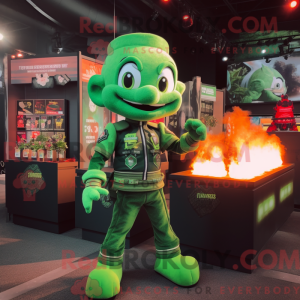 Disfraz de mascota Green...
