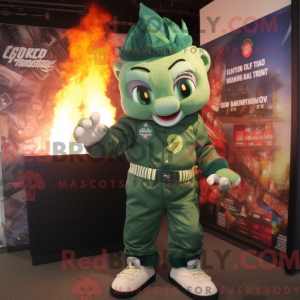 Disfraz de mascota Green...