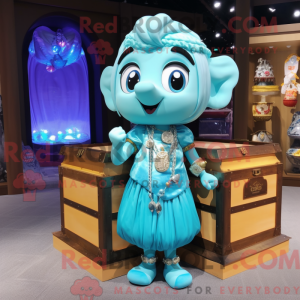 Figura de máscara de baú de...
