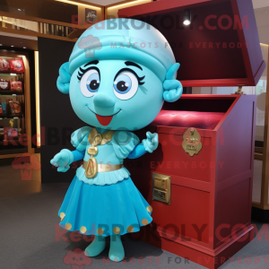 Cyan Schatztruhe...