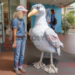 Silver Seagull mascot...