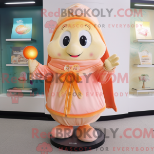 Peach Hourglass mascot...