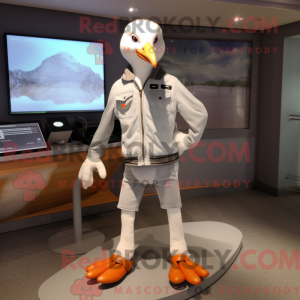 Grå Albatross maskot...