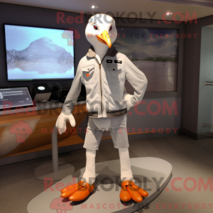 Gray Albatross mascot...