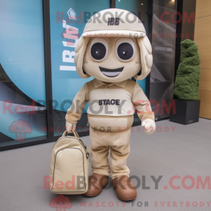 Beige amerikansk...