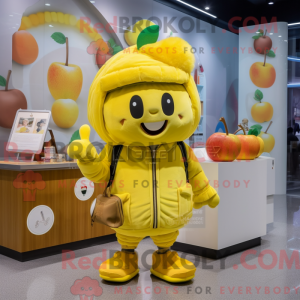 Mascotte de personnage de...