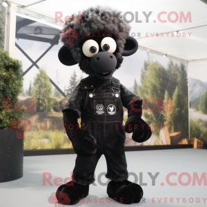 Black Ram-maskotdraktfigur...