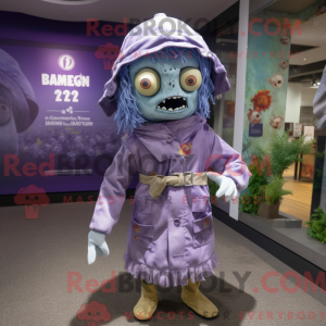 Lavendel Zombie maskot...