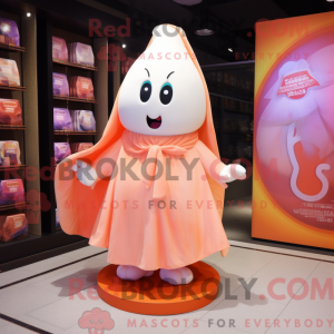 Peach Ghost Maskottchen...