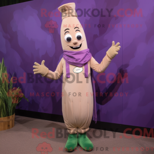 Purple Asparagus mascot...