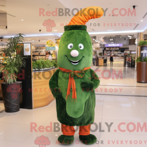 Forest Green Carrot mascot...