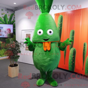 Forest Green Carrot mascot...