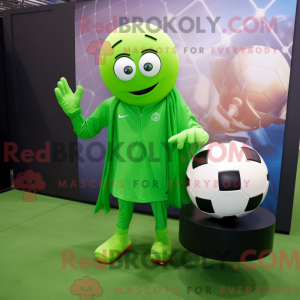 Lime Green Soccer Ball...