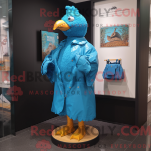 Cyan Pheasant mascot...