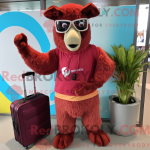 Costume de mascotte de lama...