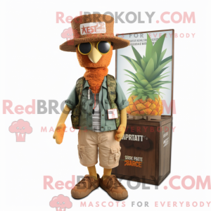 Rust Pineapple mask kostyme...