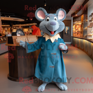 Cyan Ratatouille maskot...