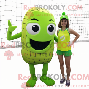 Lime Green Volleyball Net...