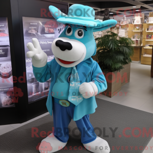 Cyan Cow máscara...