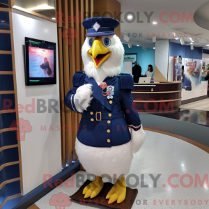 Navy Chicken-maskotkostyme...