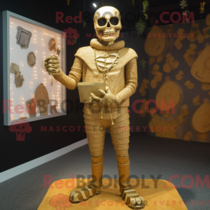 Gold Graveyard mascot...