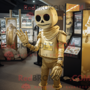 Gold Graveyard mascot...