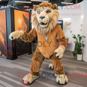 Smilodon mascot costume...