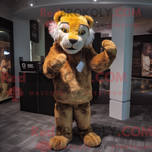 Smilodon mascot costume...