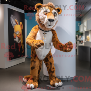 Smilodon maskot kostume...