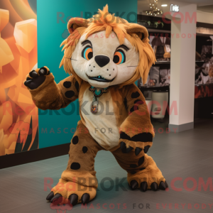 Smilodon Maskottchen Kostüm...