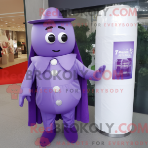 Lavender Soda Can mascot...