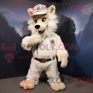 Cream Say Wolf mascot...
