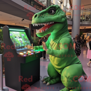 Zielony T Rex...