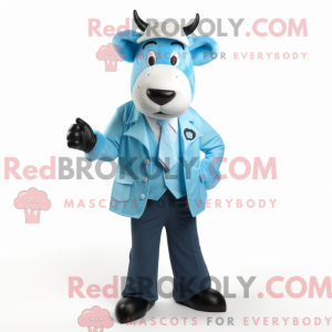 Postava maskota Sky Blue...