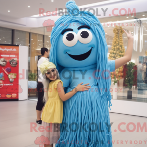 Disfraz de mascota Sky Blue...