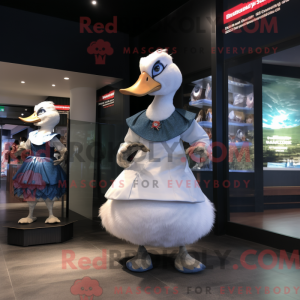 Figura de máscara de pato...