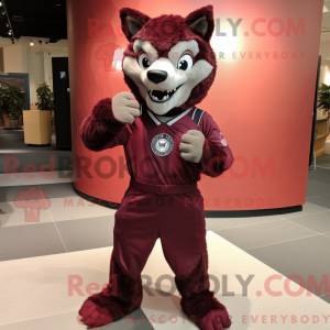 Disfraz de mascota Maroon...