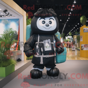 Personaggio mascotte Black...