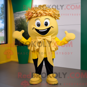 Yellow Pesto Pasta mascot...