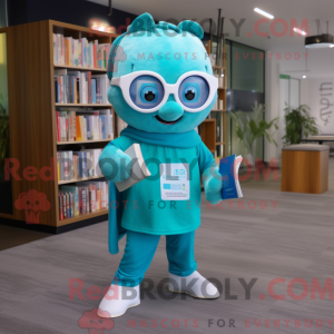 Costume mascotte de Cyan...