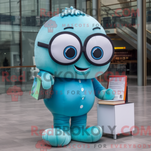 Postava maskota Cyan Pho...