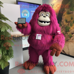 Magenta Sasquatch...